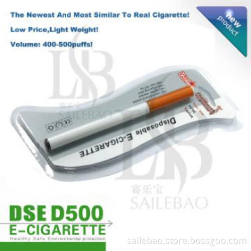 wholesale price huge vapor disposable ecig D500 with 500-800puffs